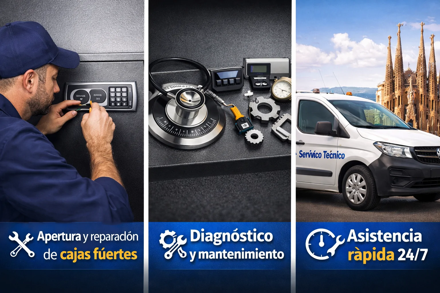 Mejores opciones para reparar una caja fuerte en caso de fallos técnicos en Barcelona Mejores opciones para reparar una caja fuerte en caso de fallos tecnicos Barcelona - Mejores opciones para reparar una caja fuerte en caso de fallos técnicos en Barcelona